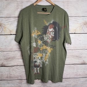 Lucky Brand green classic fit graphic short sleeve